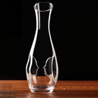 China Europe face glass decanter of red wine for sale