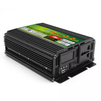 China Vehicles 12v 220v UPS 500W Modified Power Inverter With Battery Charger 12V 6A Inverter With Charger for sale