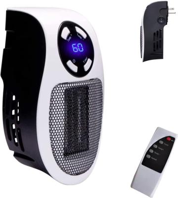 China Infrared heater remote control portable electric fan heater in wall  instant heater adjustable thermostat 500w electric heater fan for sale