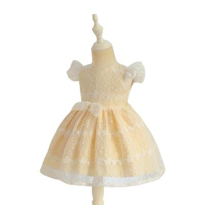 China Best Selling Washable Kids Floral Dress Princess Pageant Floral Dress Prom Dress for sale