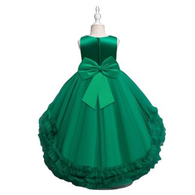 China High Quality Washable Girls Dresses Sleeveless Princess Dress Party Birthday Wedding Celebration for sale