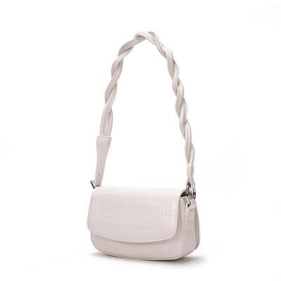 China Fashoion shoulder bag fashion ladies handbags bolsos bandolera white sublimation PU shoulder bag for sale