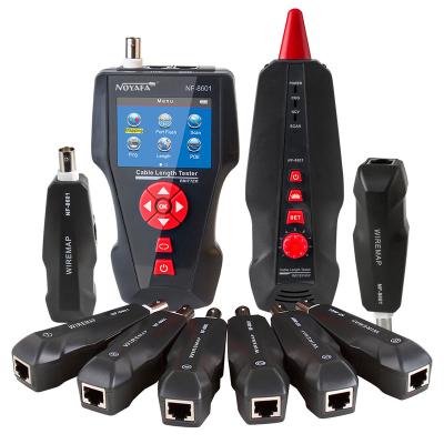 China PING& PoE& Noyafa NF-8601 LAN Network Cable Tester Multifunctional Portflash Function Include PoE/PING Test for sale