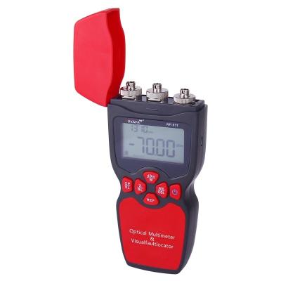 China ABS+electric parts in 1 multimeter optical fiber optic tester nf-911 for fiber cable power lost for sale