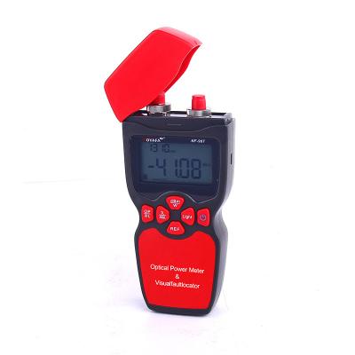 China ABS+electric parts brand NOYAFA! Power Meter Fiber Optic Red Light 2 In 1 Multimeter for sale