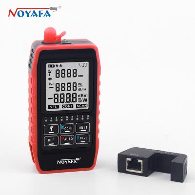 China NOYAFA NF-908 Electricity Meter NF-908 Fiber Optic Tester Multifunction Cable Network Tester Fiber Optic Tester NF-908 for sale