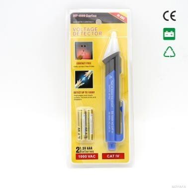 China ABS+electric parts Noyafa NF-609B Non-Contact Voltage Tester Pen with LED Flashlight for sale