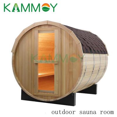 China Computer control panel portable wood hemlock chamber kammoy personal wood dry steam cedar far infrared custom sauna room custom outdoor rooms for sale