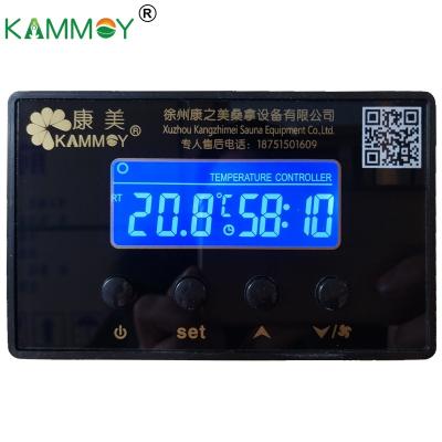 China Computer Control Panel Foot Sauna Furnace Isolated Thermostatic Mobile APP Control High Power FM Music Box DIGITAL Intelligent LCD Temperature Controller for sale