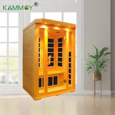 China Computer Control Panel Portable Sauna Steam Sauna Outdoor Steamer And Sauna For Lamp Red Head Computer Radio 3 Person Sale Set Wooden Glass Type for sale