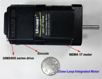 China 3D Printer UIM240 Two Phase Hybrid Stepper Motor Driver DC Step&Direction for sale