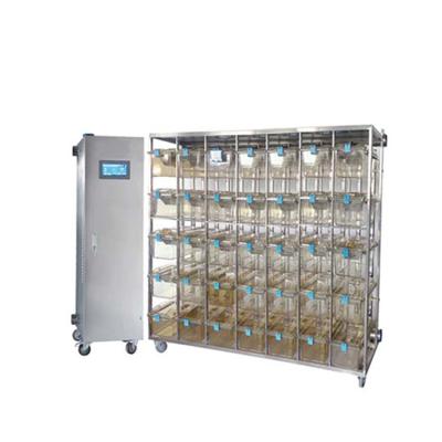 China 126 Cage Farms UR-35 IVC Lab Mouse IVC Cages High Density Touch Screen IVC Control System for sale