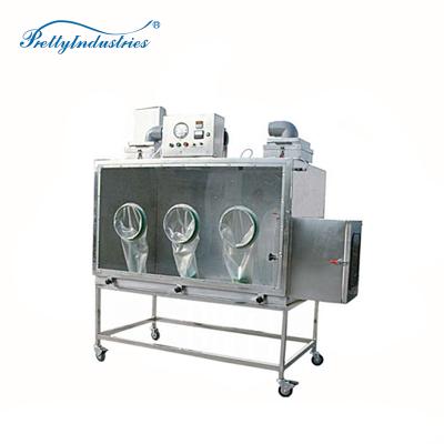 China Glove box for lab glove laboratory test equipment medical glove box for export 420*450*350mm for sale