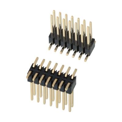 China (UL94V-0) PZ-1.27-2xnPLB-L1=4.0-SMT=5.5 High Temperature Thermoplastic Current Thermoplastic Surface Custom 1.27mm Pin Header Mount Rating 1.0AMP for sale