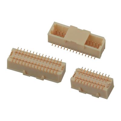 China SHD-2XnAB Standard Copper Alloy Terminal Surface Mount 1.0mm Wire To Board Connector for sale