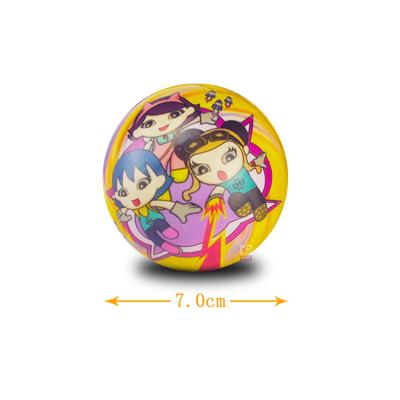 China Sports Toy Logo Printed 7CM PU Foam Squishy Stress Reliever Ball Toys For Kids for sale