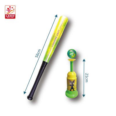 China Durable 56cm Automatic Pitcher Baseball Bat With Ball for sale