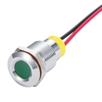 China Brass Flashing Indicator Light 12mm 5V Led Colorful Indicator Light Twnkle Pilot Lamp for sale