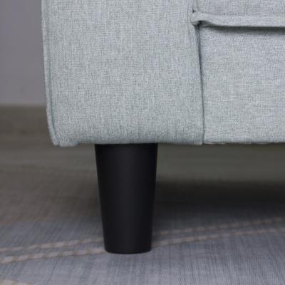 China 125mm Height Furniture Modern Bed Legs Plastic Legs For Outdoor Furniture for sale