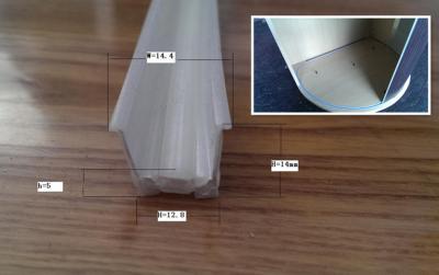 China flexible recessed track for sale