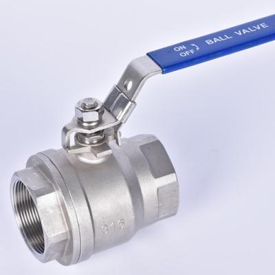 China General Stainless Steel Female Thread 1000PSI Two Piece Gauge Ball Valve for sale