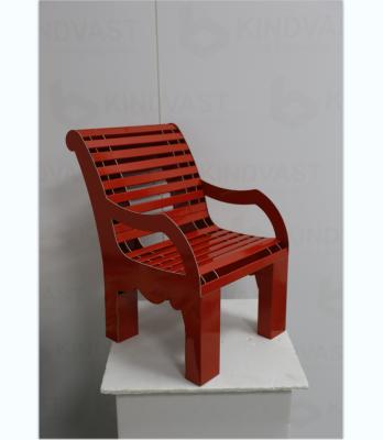 China Eco - Friendly Creative Chair Form Recyclable Cardboard Display for sale