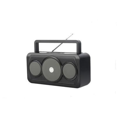 China AUX smart active wireless portable speaker. LP-V20SUN USB TF wireless with smart FM BT rechargeable sound with solar charging for sale