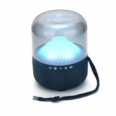 China Phone function TG-325 radio connect colorful pipe blue tooth speaker and usb tf mp3 player RGB charging by solar panel for sale