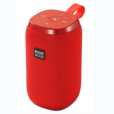 China WS-3128 USB TF Wireless Speaker FM Music Player Radio Scan Auto Wireless Home Office Good Sounds With Led Button for sale