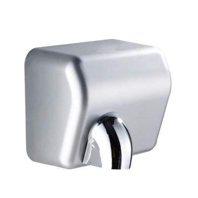 China Hotel 2300W High Quality 304 Stainless Steel Sensor Hand Dryer For Toilet Use With Anti-overheat Protection for sale