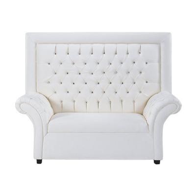 China WF38 Full Sofa Wedding Tufted White For Wedding And Event for sale