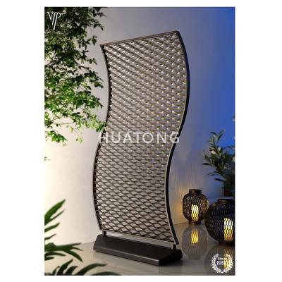 China Exterior Garden American Decking Style Steel Partition Panel for sale