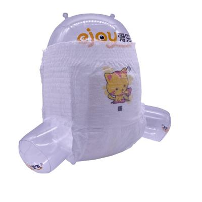 China Plain Weave Accept OEM Free Sample Private Label Custom Baby Disposable Diapers Wholesale Diaper Pants for sale