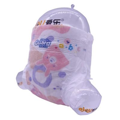 China Wholesale Stock Printed Soft Breathable Newborn Baby Diapers Disposable With Low Price for sale