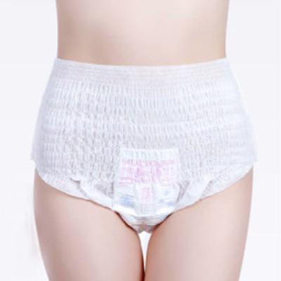 China Printed Disposable Sanitary Pants Nightwear Menstrual Articles Plus Size Women's Underwear for sale