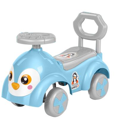 China Ride On Toy China Colorful Cheap Children Toys Stroller Walker Baby Slide Car/New Model Swing Car Ride On Toys With Push Bar for sale