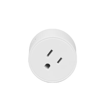 China US Wi-Fi Smart Home Socket Alexa Voice Control Energy Monitoring Smart Wireless Electric Wi-Fi Residential/Multi-Purpose Plug Socket for sale