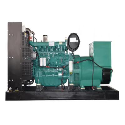 China Silent diesel generator set 260kw 360kva 50hz superproof open type water cooled genset 2950*1100*1650mm for sale