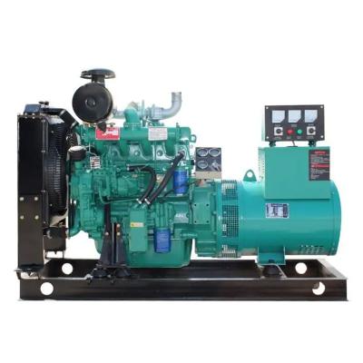 China electric equipment supplies hydraulic powered generator 50/55kva 3 phase diesel generator set price 1650*800*1180mm for sale