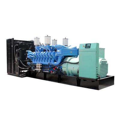 China 16 Cylinders Diesel Generator Set ADEC Speed ​​Control 1800KW With MTU Engine genset 6550*2600*2500mm for sale