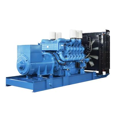 China 16 Cylinder Water To Air Intercooled 1520kw Three Phase Diesel Generator Set 6400*2600*2500mm for sale