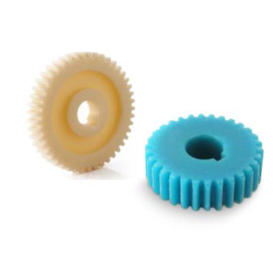 China Building Material Stores Manufacturing Mini High Precision Engineering Nylon Plastic Product Customized Duble Ring Wheel Spur Crown Pinion Gear Supplier for sale