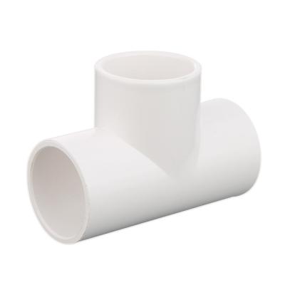 China Custom Fit Water Supply Tee Elbow PVC Water Pipe Injection Mold for sale