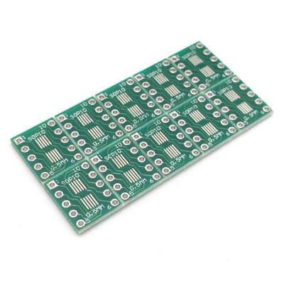 China SOT23 SOP10 MSOP10 Umax SOP23 DIP10 To SMD Display Board TO DIP Adapter Plate Convert 0.5mm/0.95mm To 2.54mm DIP Pin PCB Board ALL for sale