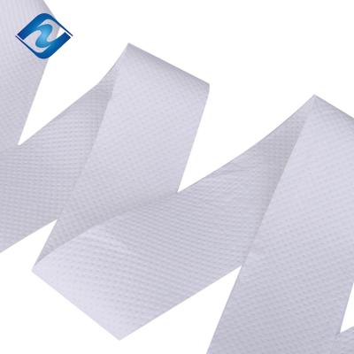 China White Air Laid Super Absorbent Paper Non Woven Fabric For Sanitary Protection for sale