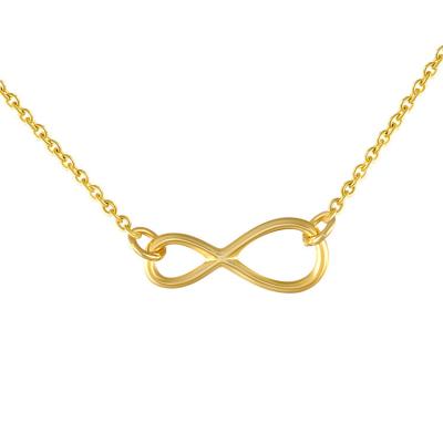 China Trendy Ins Fashion Thin 925 Gold Sterling Silver Necklace Women Personality Clavicle Necklace Jewelry for sale