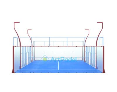 China Load more quantity each container guaranteed popular panoramic padel tennis court suitable prices quality for sale