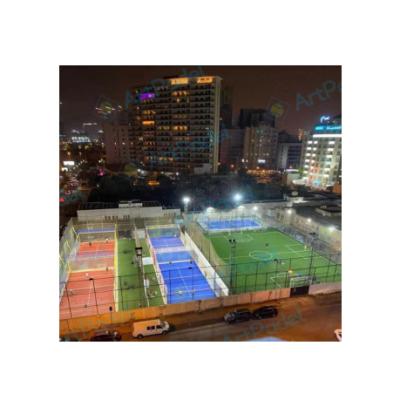 China Load More Quantity Each 2022 Panoramic Padel Court Padel Tennis Court Field From China Container Factory Supplier for sale