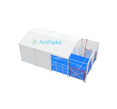 China Padel tennis court padel tennis court and paddle court tent cover making for sale