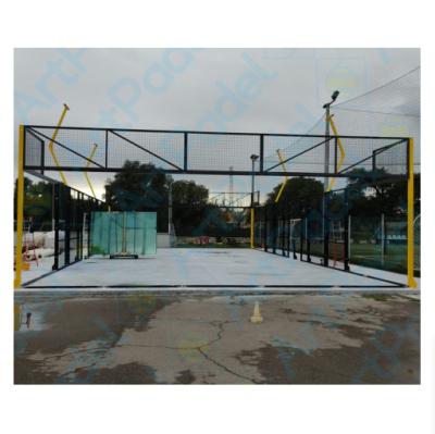 China Load more quantity each container new designpaddle tennis sell well new type popular outdoor padel court for sale